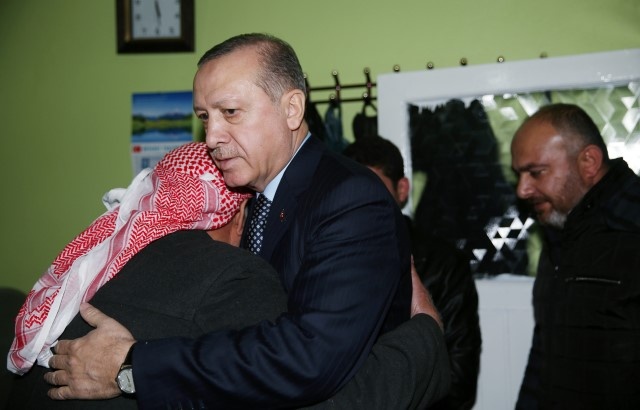 Erdoğan Şehit Ailesi Ziyareti