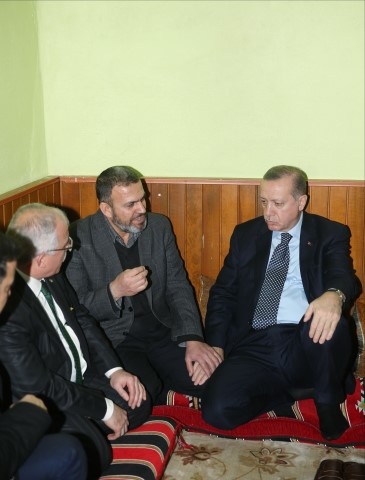 Erdoğan Şehit Ailesi Ziyareti