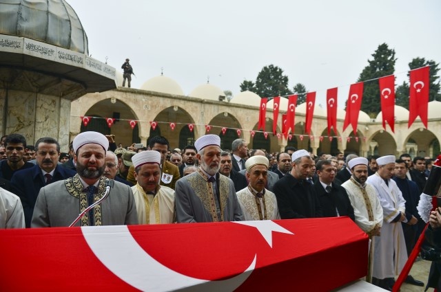Dergah Cami Şehit Cenazesi