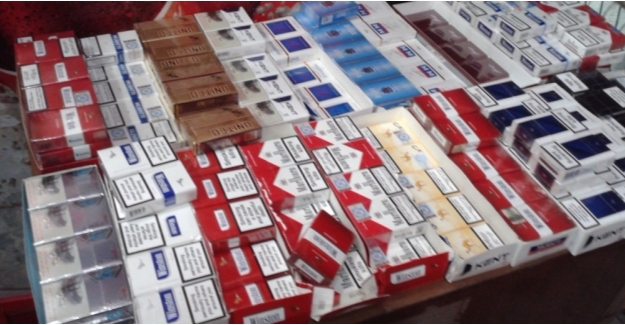 Şanlıurfa'da 680 paket gümrük kaçağı sigara ele geçirildi