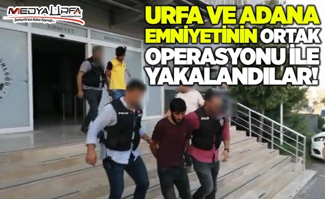 Adana ve Ankara'da aranan cinayet zanlıları Urfa'da yakalandı