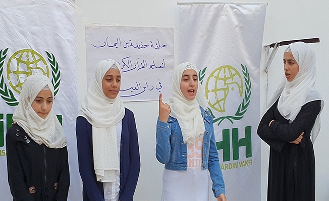 İHH'den Barış Pınarı Harekatı bölgesinde dini eğitim hizmeti