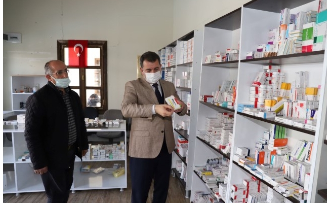 Karaköprü'de ilaç toplama merkezi açıldı