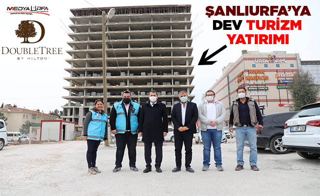 Şanlıurfa'da Hilton Oteli İnşaatı Hızla Yükseliyor