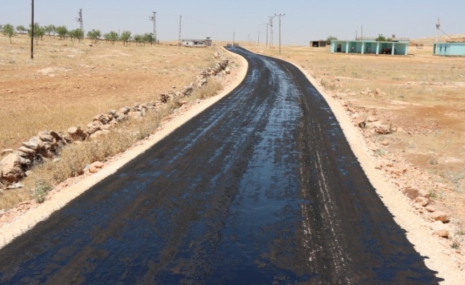 Büyükşehir'den Haliliye ve Eyyübiye kırsalında asfalt atağı