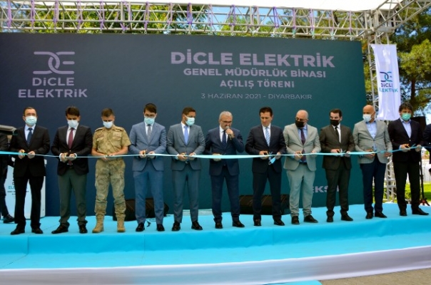 Dicle Elektrik Yeni Genel Müdürlük Binası Açıldı