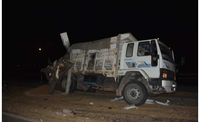 Şanlıurfa'da tır ile kamyon çarpıştı: 3 yaralı