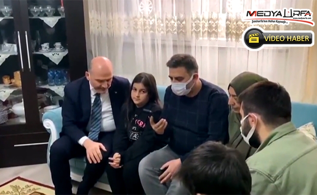 Erdoğan, Akçakale'de şehit olan askerin ailesiyle görüştü