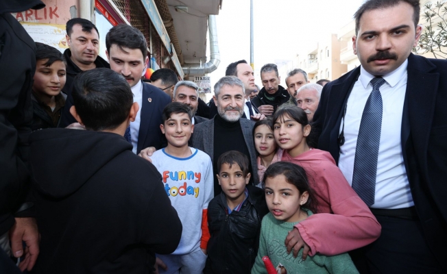 Bakan Nebati, Viranşehir'de ziyaretlerde bulundu