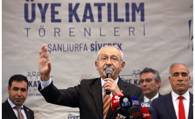 Kılıçdaroğlu Siverek'te konuştu