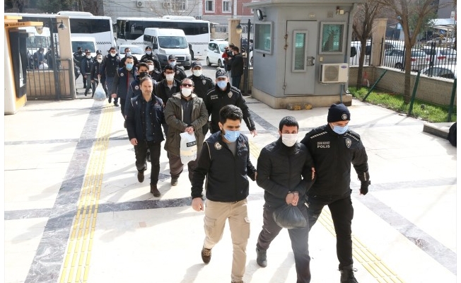 Şanlıurfa'da DEAŞ operasyonu: 29 zanlı adliyeye sevk edildi
