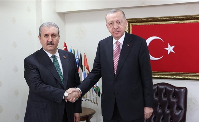 Erdoğan, Destici'yi ziyaret etti