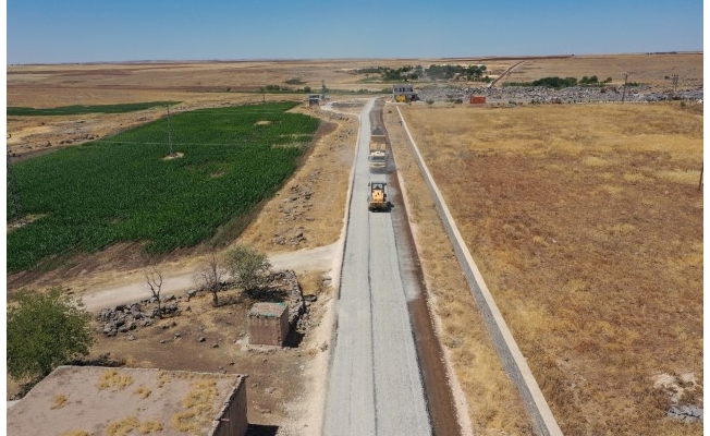 Büyükşehir’den Hilvan kırsalında sathi asfalt seferberliği