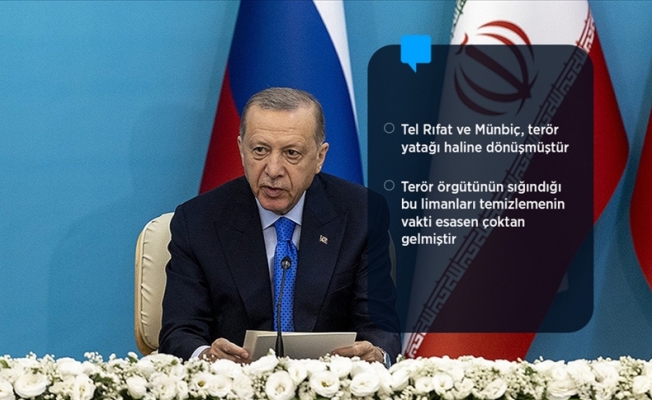 Erdoğan: Şer odaklarını Suriye'den söküp atacağız