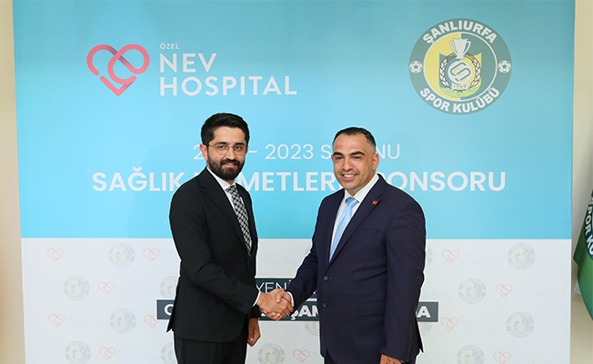 Özel Nev Hospital Hastanesi, Şanlıurfaspor'a Sponsor Oldu