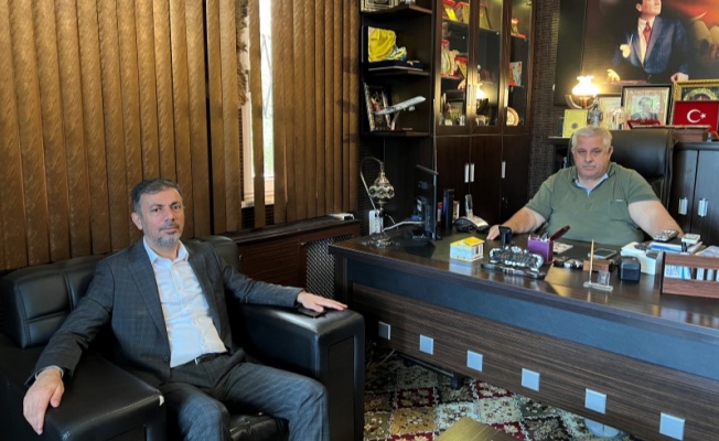 AK Parti İl Başkanı Kırıkçı, Gazeteci Sedat Atilla'yı Ziyaret Etti