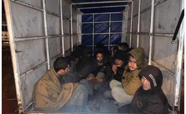 Şanlıurfa'da 45 düzensiz göçmen yakalandı