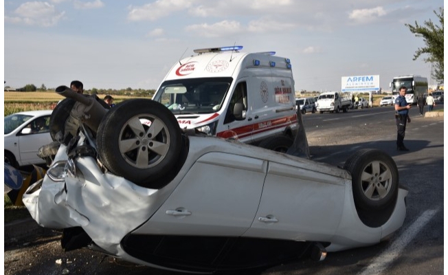 Şanlıurfa'da zincirleme trafik kazasında 5 kişi yaralandı