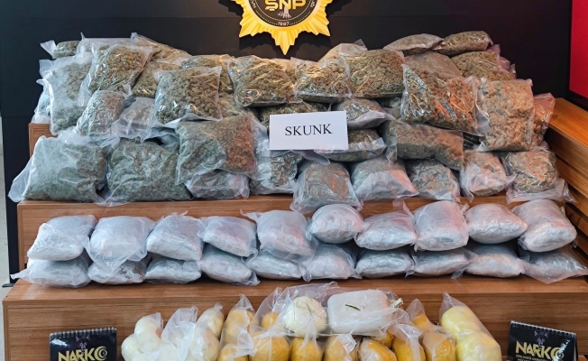 Şanlıurfa'da 74 kilo uyuşturucu ele geçirildi