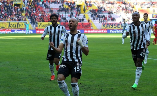Beşiktaş, Kayserispor'u 2-0 yendi