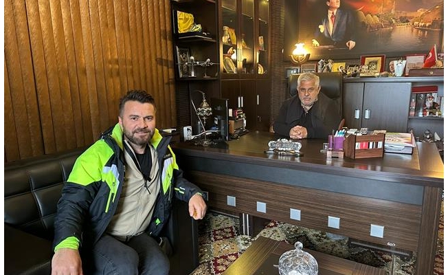 Abdurrahman Uzun'dan Gazeteci Sedat Atilla'ya Ziyaret