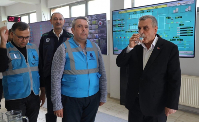 Gaziantep Halk Sağlığı Laboratuvarı Urfa'ya Su İçilebilir Raporu Verdi