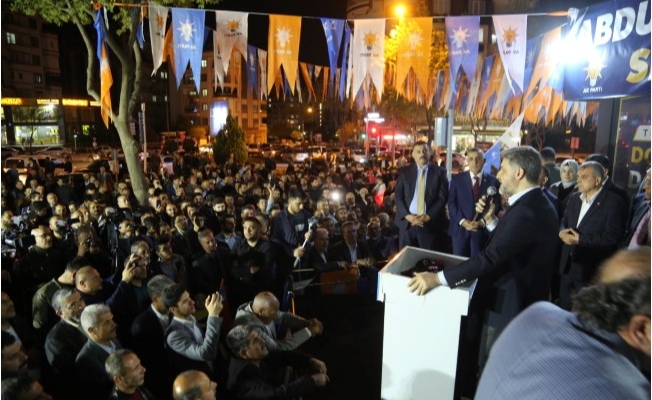 Emin Önen'in seçim bürosu açıldı