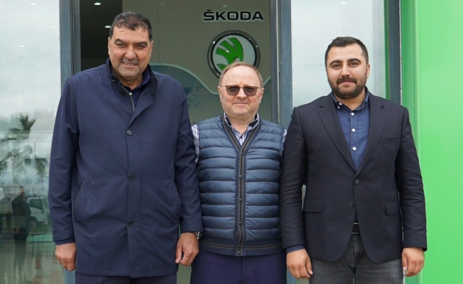 Skoda Genel Müdürü Başar Acemoğlu'nu Ziyaret Etti