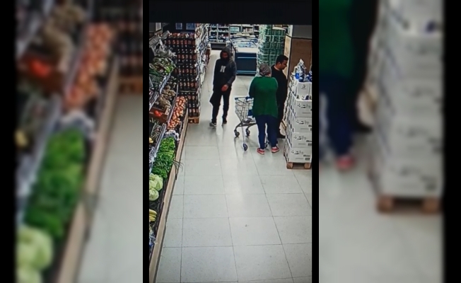 Ceylanpınar'da marketten hırsızlık yapan şüpheli gözaltına alındı