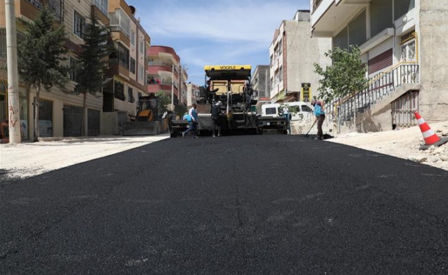 Haliliye’de sıcak asfalt çalışmaları tam not alıyor