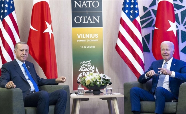 Cumhurbaşkanı Erdoğan ile ABD Başkanı Biden bir araya geldi