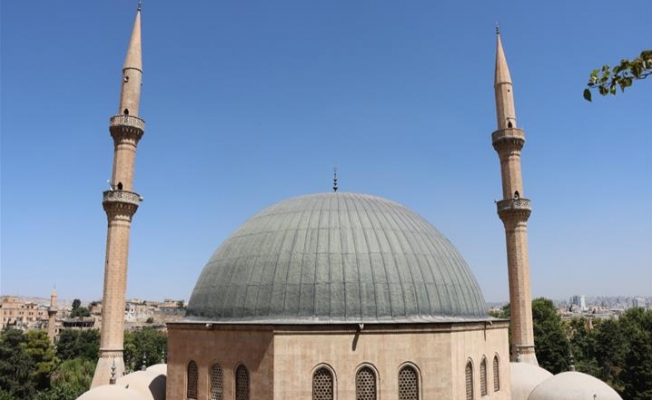 Dergah Cami Minaresinde Onarım Çalışması Tamamlandı