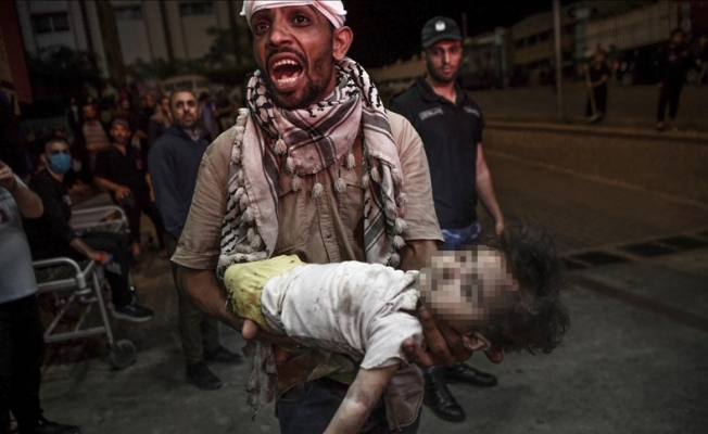 Gazze'de bir gecede 110 Filistinli hayatını kaybetti