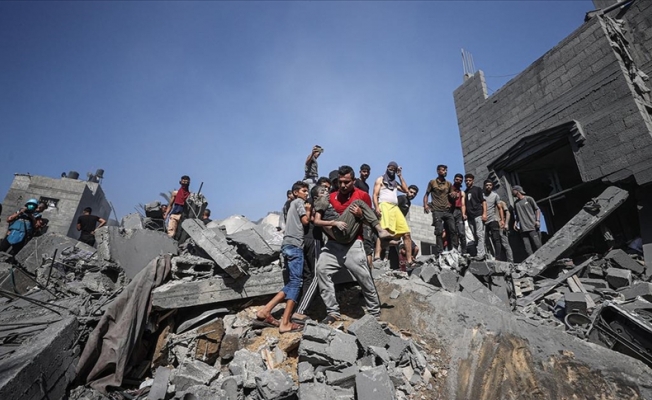 Gazze'de can kaybı 7 bin 28'e yükseldi