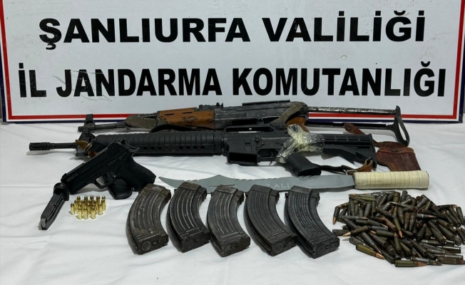 Şanlıurfa'da silah kaçakçılığı operasyonunda 4 zanlı yakalandı